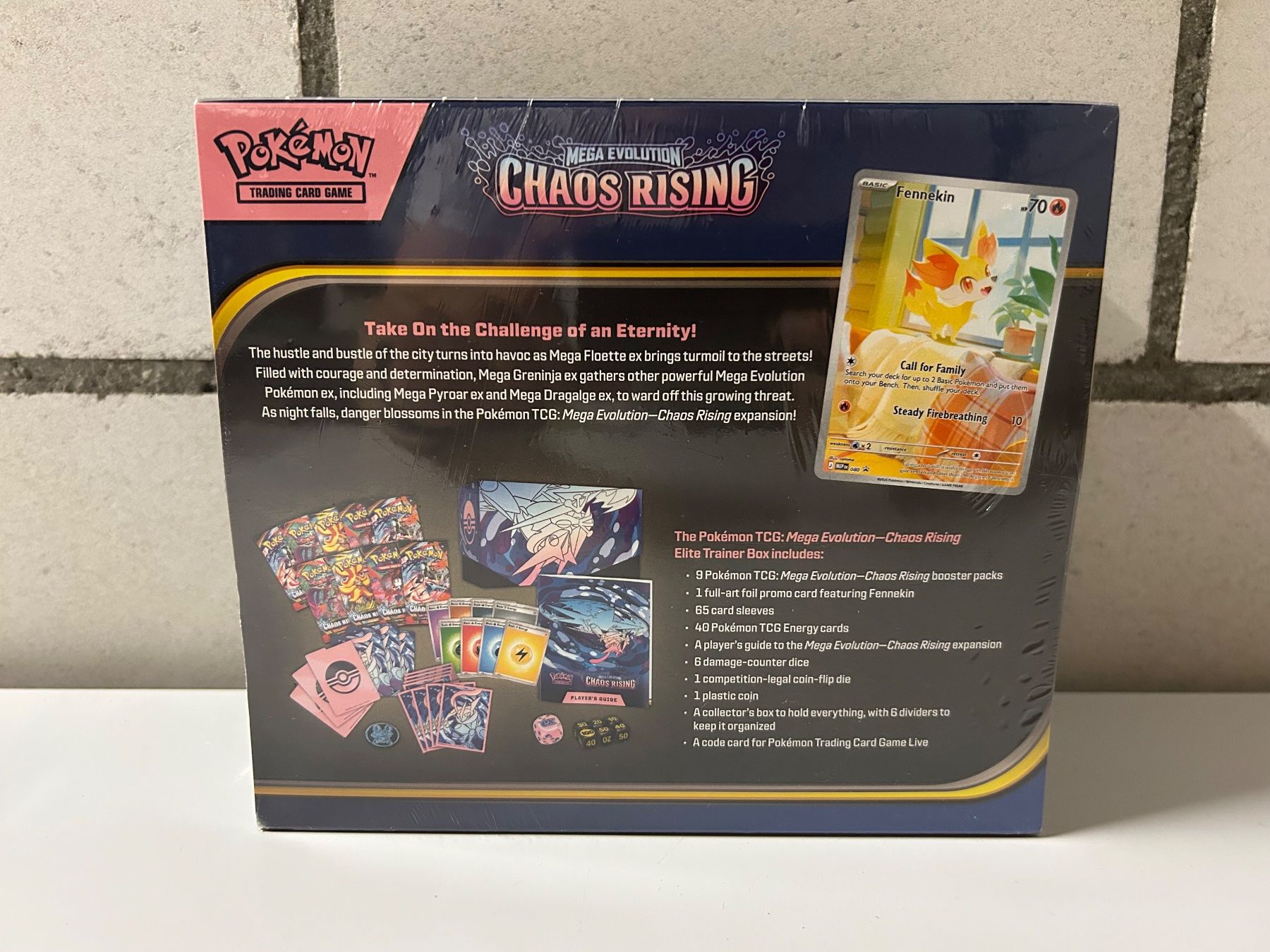 Pokémon Sammelbilder & Trading cards: Pokemon Mega Evolution Chaos Rising Elite Trainer Box EN ETB – Neu und originalverpackt aus Wangen an der Aare von SG94 1