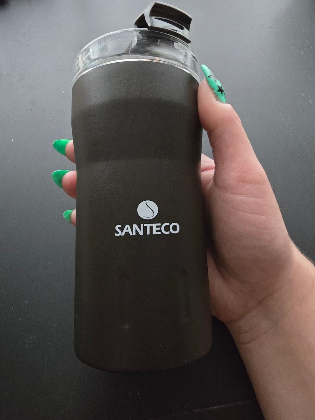 Behälter & Ähnliches: SanTECO Thermobecher Schwarz, neuwertig – Neu (gemäss Beschreibung) aus Bösingen von Soene91 1