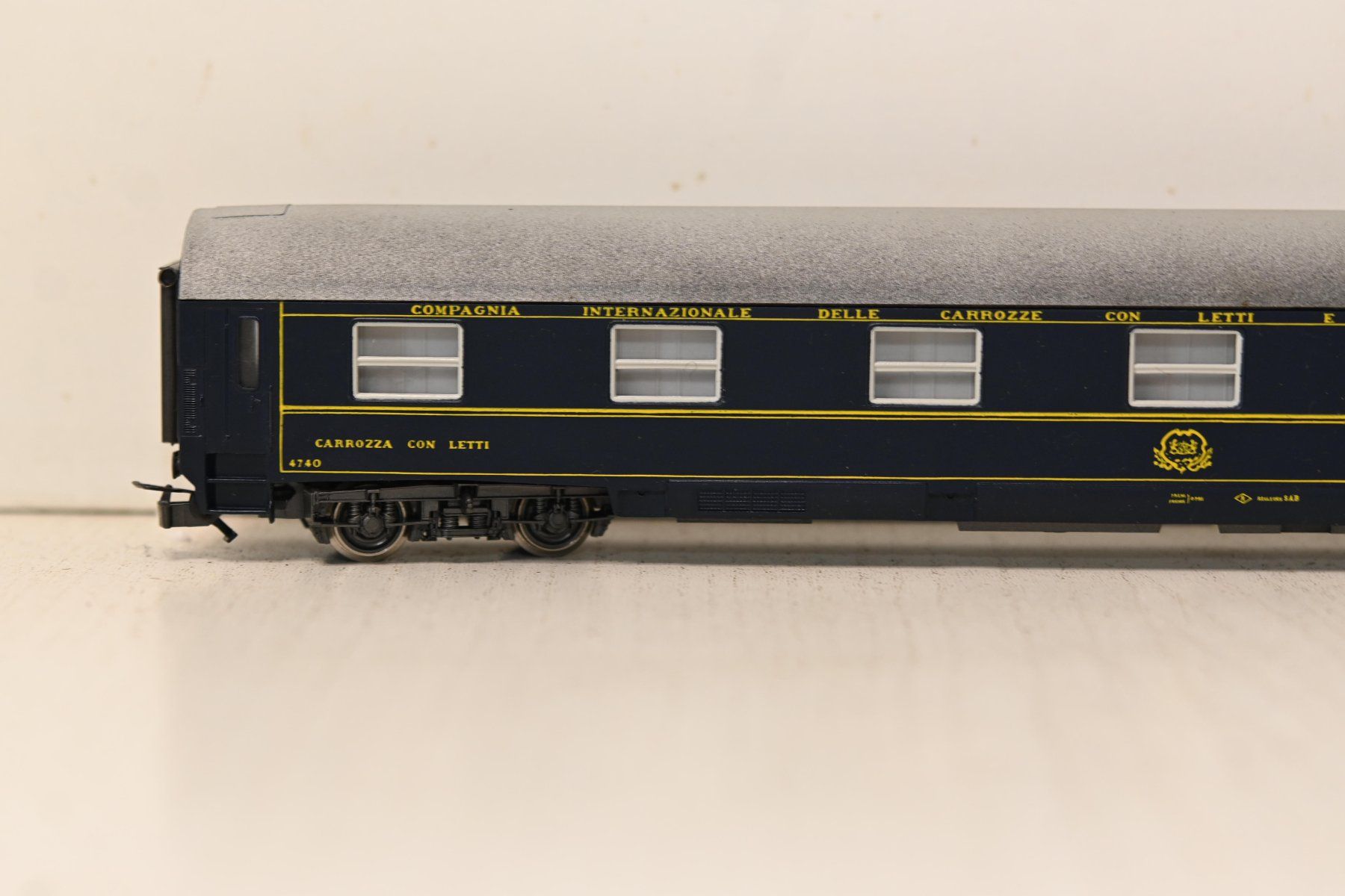 Rivarossi Modellini di ferrovie: Schlafwagen Rivarossi HO/DC mit OVP – Usato da Laupen ZH venduto da Zmoewe 1