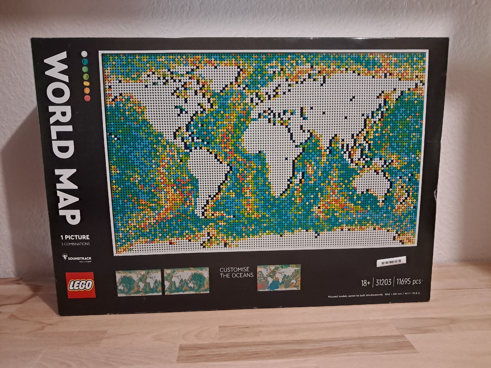 Lego Spielzeuge: Lego 31203 Weltkarte World map – Neu und originalverpackt aus Hornussen von