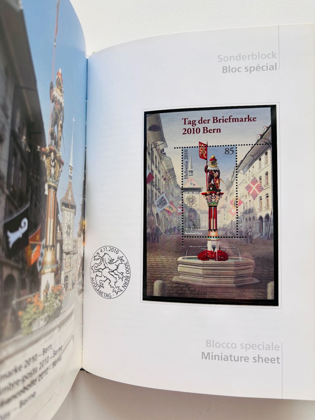 Tutti i francobolli: 2010 Jahrbuch Schweizer Briefmarken postfrisch ** Kat. 160.- – Nuovo e nell'imballaggio originale da Müswangen venduto da buyin 2