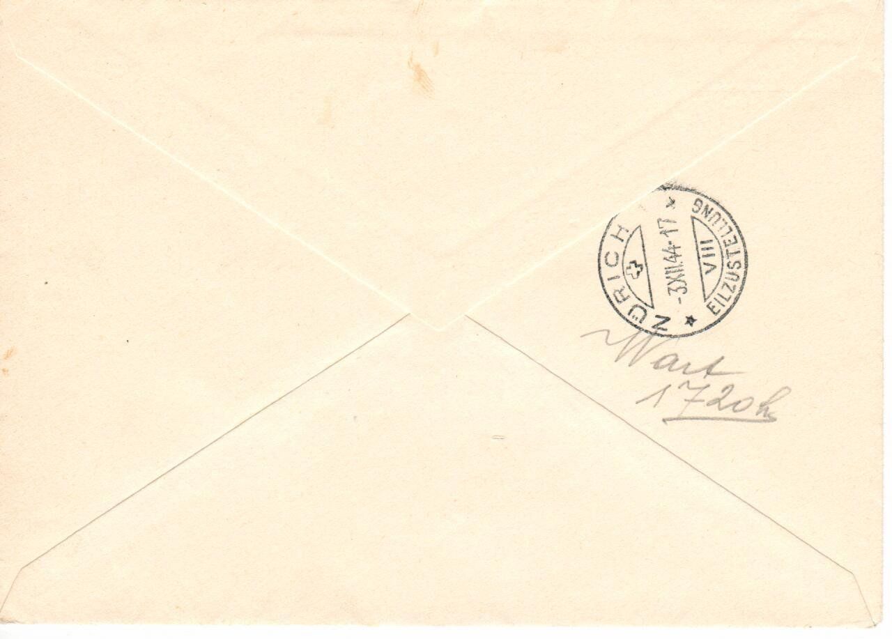 Alle Briefmarken: Tag der Briefmarke 1944 Express – Gebraucht aus Wolhusen von Curver9 1