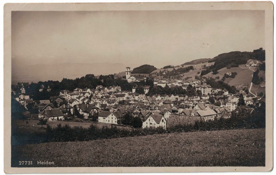 Cartoline postali: Heiden, um 1940 – Usato da Frauenfeld venduto da POML