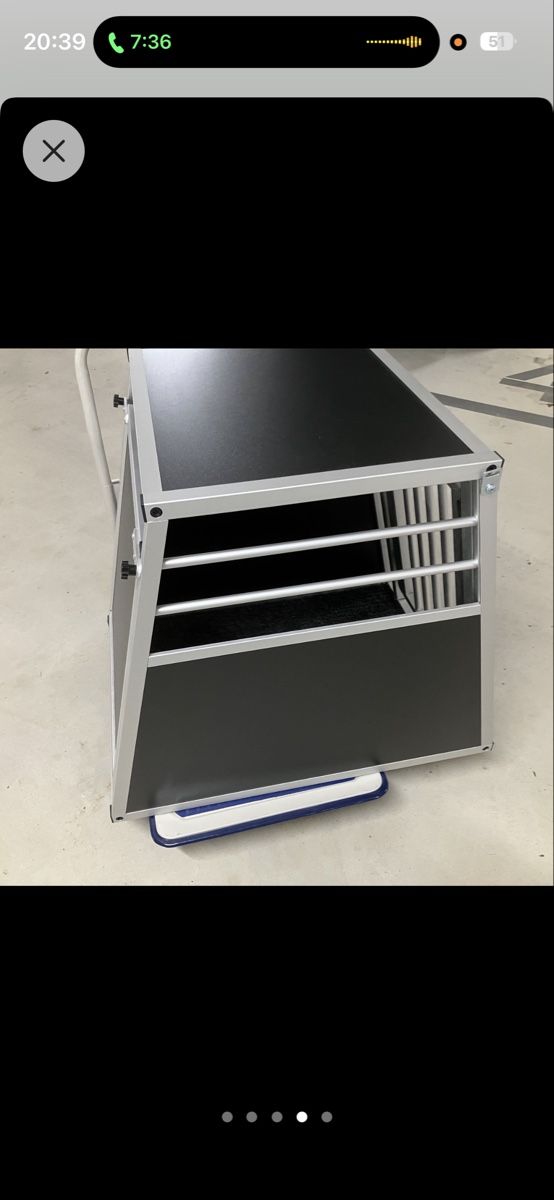 Käfige, Transport & Sicherheit: Aluminium Hundebox fürs Auto – Gebraucht aus Schaffhausen von ste_w5yf 4