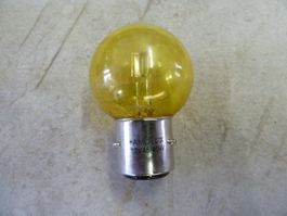 2 Stk. Birnen 12V 40/45W BA21D, 2 pcs. ampoules BA21D jaune
