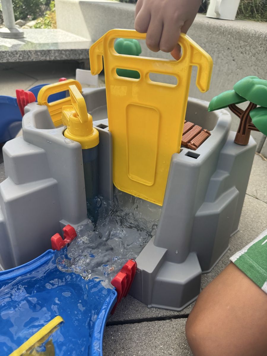 Aquaplay Giocattoli: Aquaplay Wasserbahn (zwei kombinierte Sets) – Usato da Zürich venduto da eliirs 3