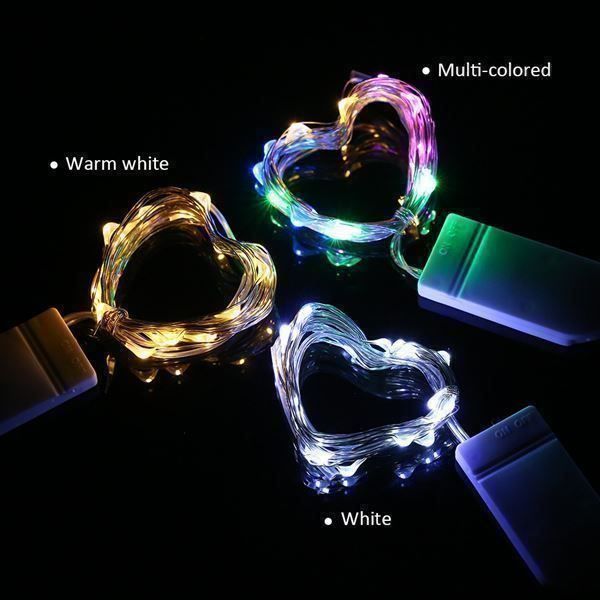 Ghirlande e barre luminose: 3m LED Lichterkette inklusive Batterien – Nuovo e nell'imballaggio originale da Diepoldsau venduto da preisparadies-ch 1