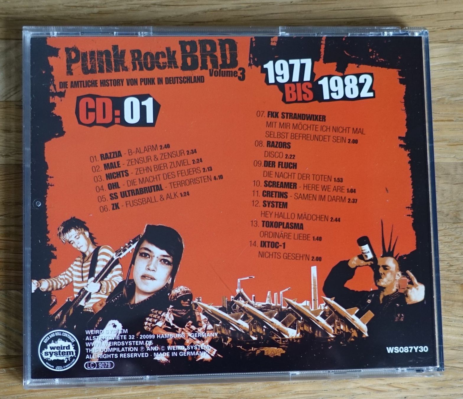 CD: Punk Rock BRD Volume 3 - D25 – Usato da Sessa venduto da discoverymedia 1