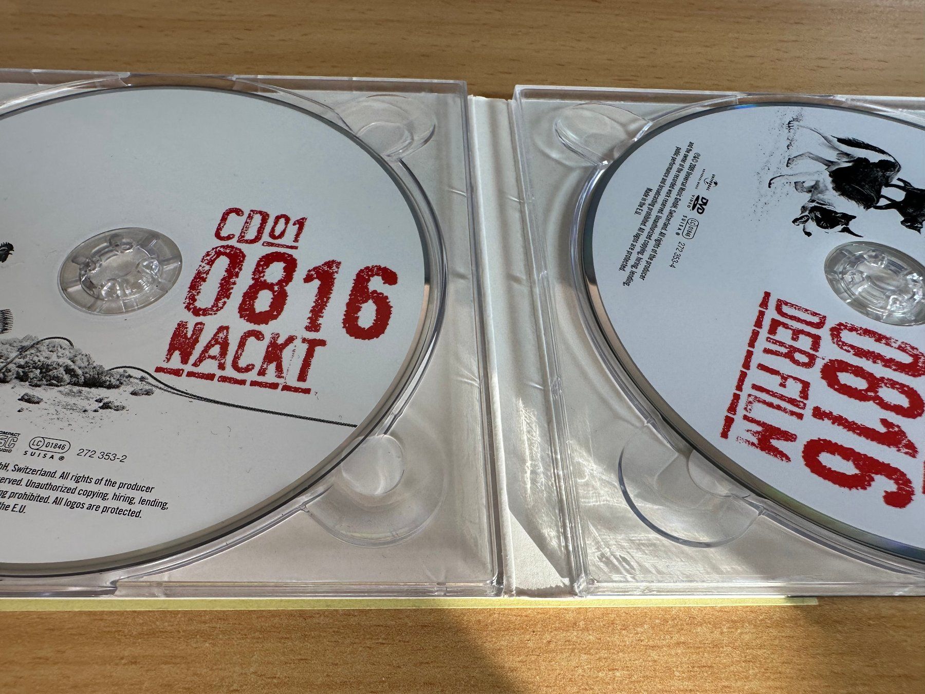 CD: Bligg – 0816 Nackt - 2 CD & DVD – Usato da Rikon im Tösstal venduto da Alpenmutz 2