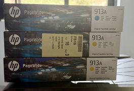 3 cartucce HP 913a