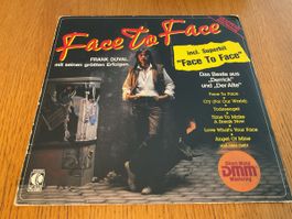 Frank Duval - Face To Face - LP Schallplatte - Top Zustand!1