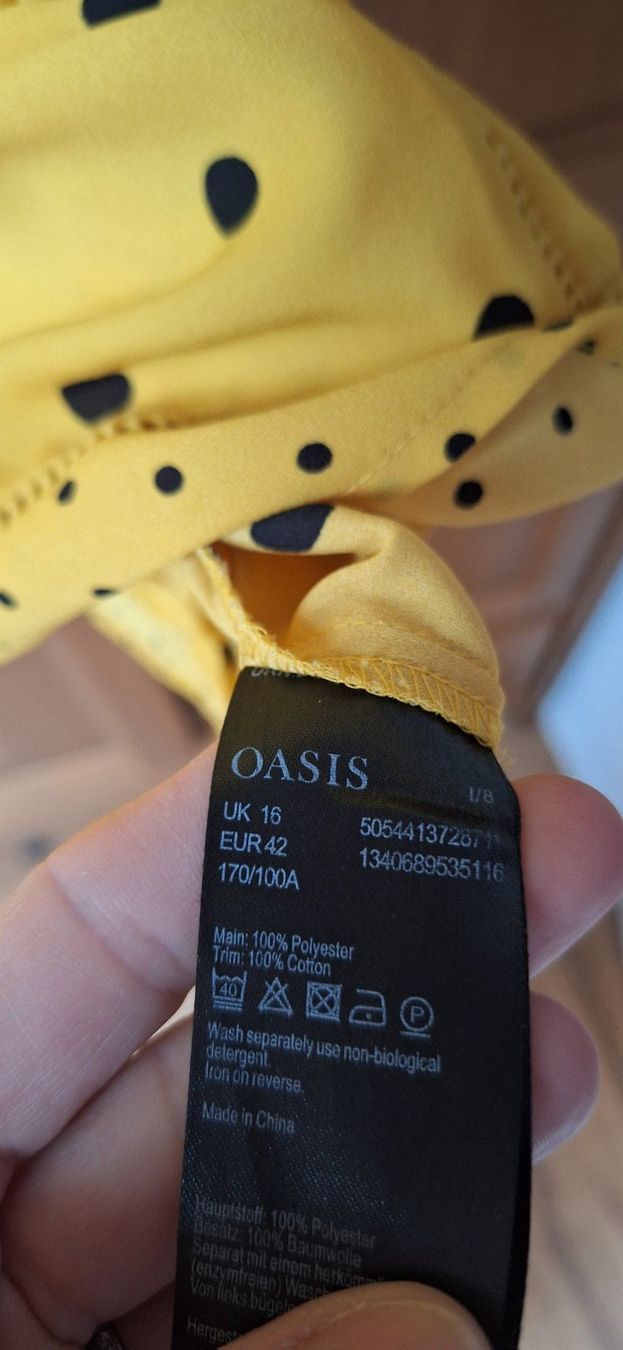 Blusen: Sommerbluse, kurzarm, OASIS, Grösse 42 – Gebraucht aus Zofingen von nettimania 2