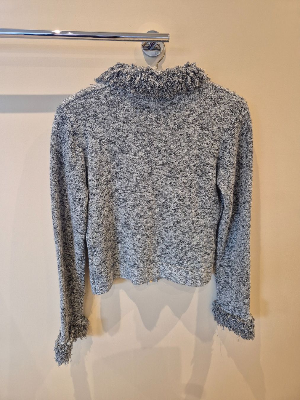 Giacche: Jacke graumeliert, Gr. S  "TEDDYS" – Usato da Dietikon venduto da grafad 1