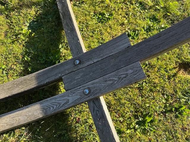 Hängematten: Hängemattengestell Holz – Gebraucht aus Aeschiried von Suldtal 2