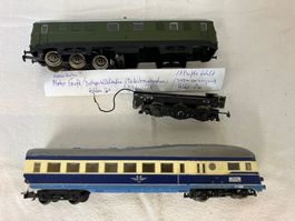 2 x Defekte H0 Kleinbahn Lokomotiven