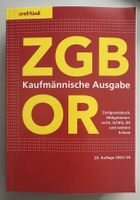 Buch "ZGB/OR" - Kaufmännische Ausgabe - 20. Auflage 23/24