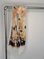 Vintage Schal – 60er Jahre | Blumenmuster | Flower Power