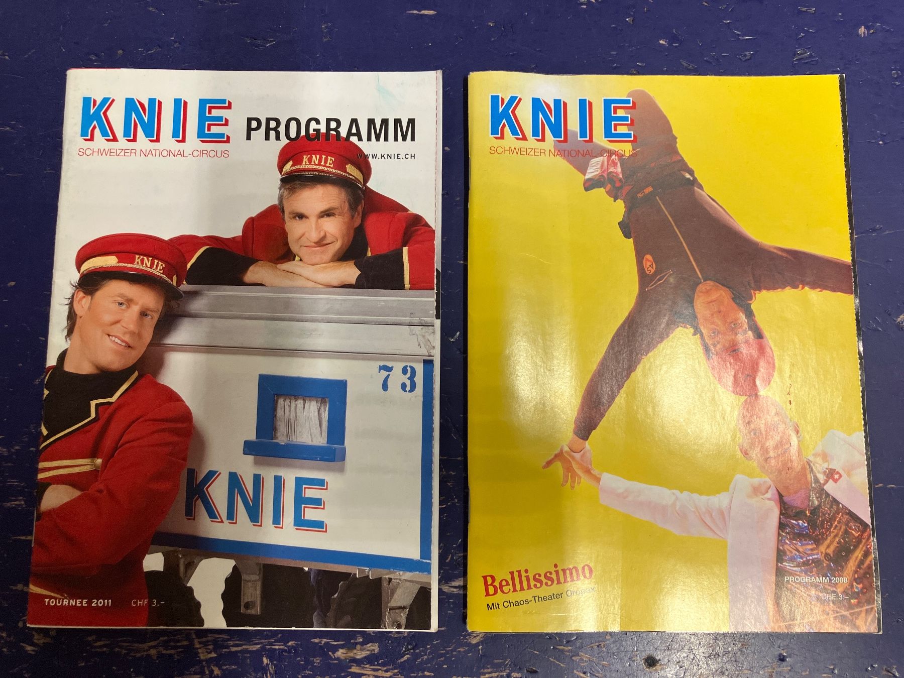Riviste & Magazine: 12x Zirkus Knie Magazine 2000-2017 – Usato da Erlenbach im Simmental! venduto da Simmentaler-Perlen 4