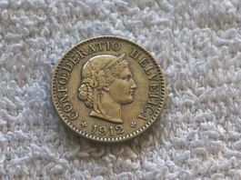 5 centimes/rappen 1912