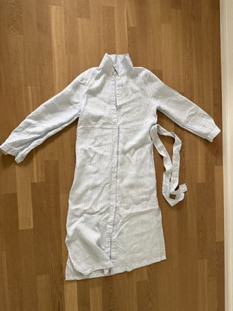 Naturaline  100% BIO Leinenkleid Gr. S, Sommerkleid gestreif