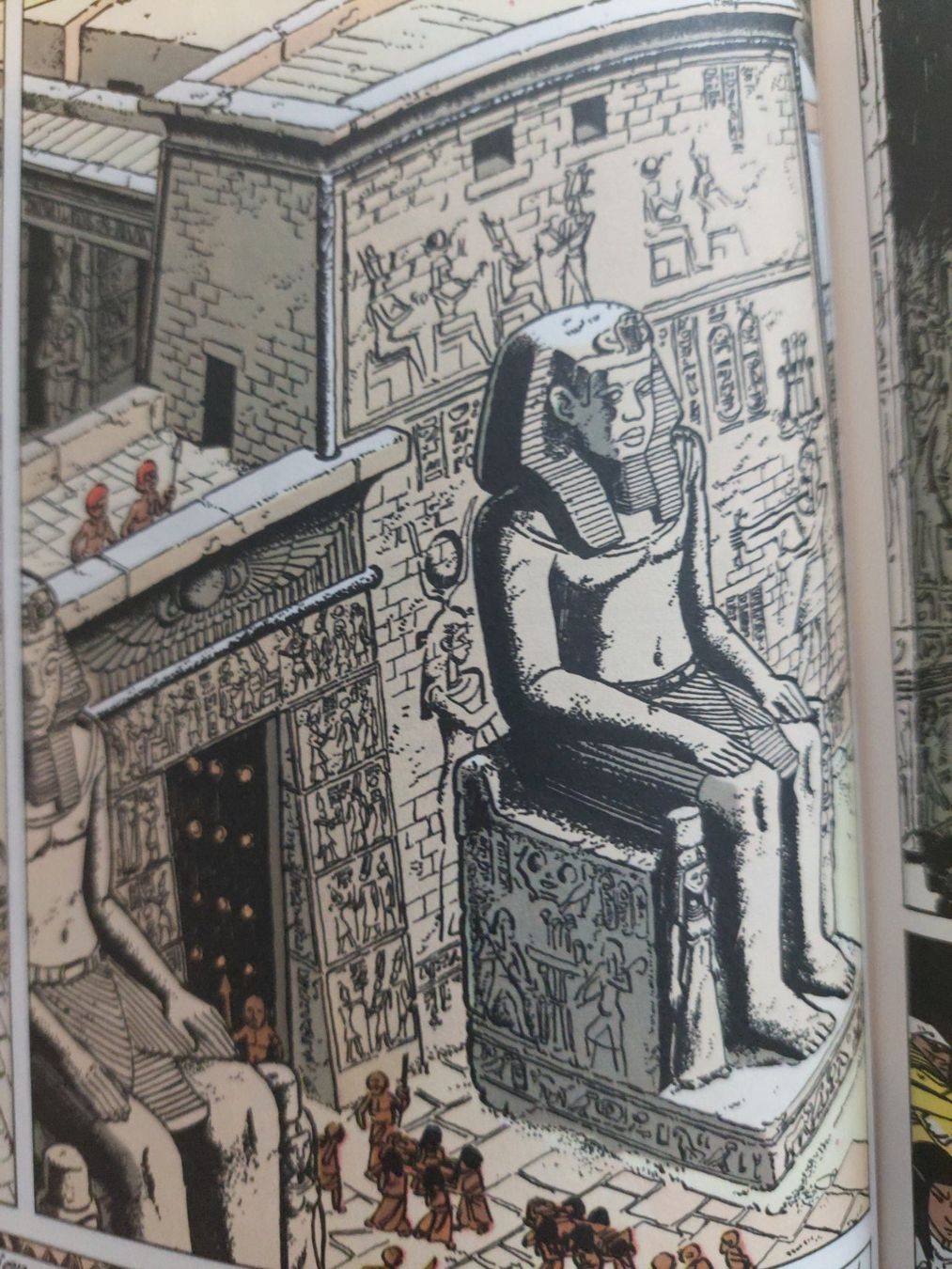 Fumetti: Papyrus T.9 Les Larmes du Géant EO 1986 TBE – Usato da Genève venduto da Blu_BD 5