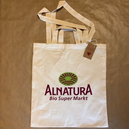 Alnatura Stofftasche im vintage style, neu