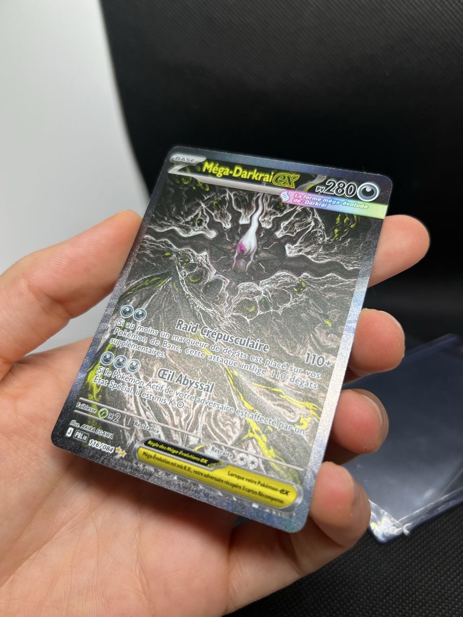 Pokémon Carte collezionabili: Mega Darkrai ex #116/084 SIR - FR - Ab 1.- – Nuovo (secondo la descrizione) da Perroy venduto da sou_7ff7 2
