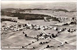 MONTFAUCON/J.B. - Hotel de la Gare ca. 1945 (JU)