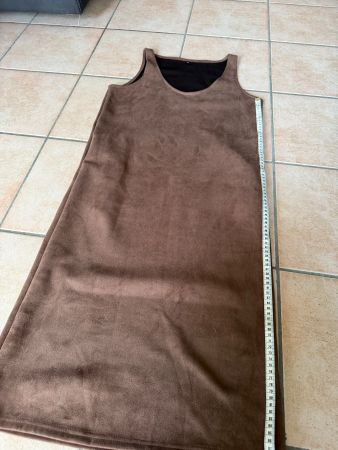 Kleid gr 38 M Stoff wie Wildleder ähnlich