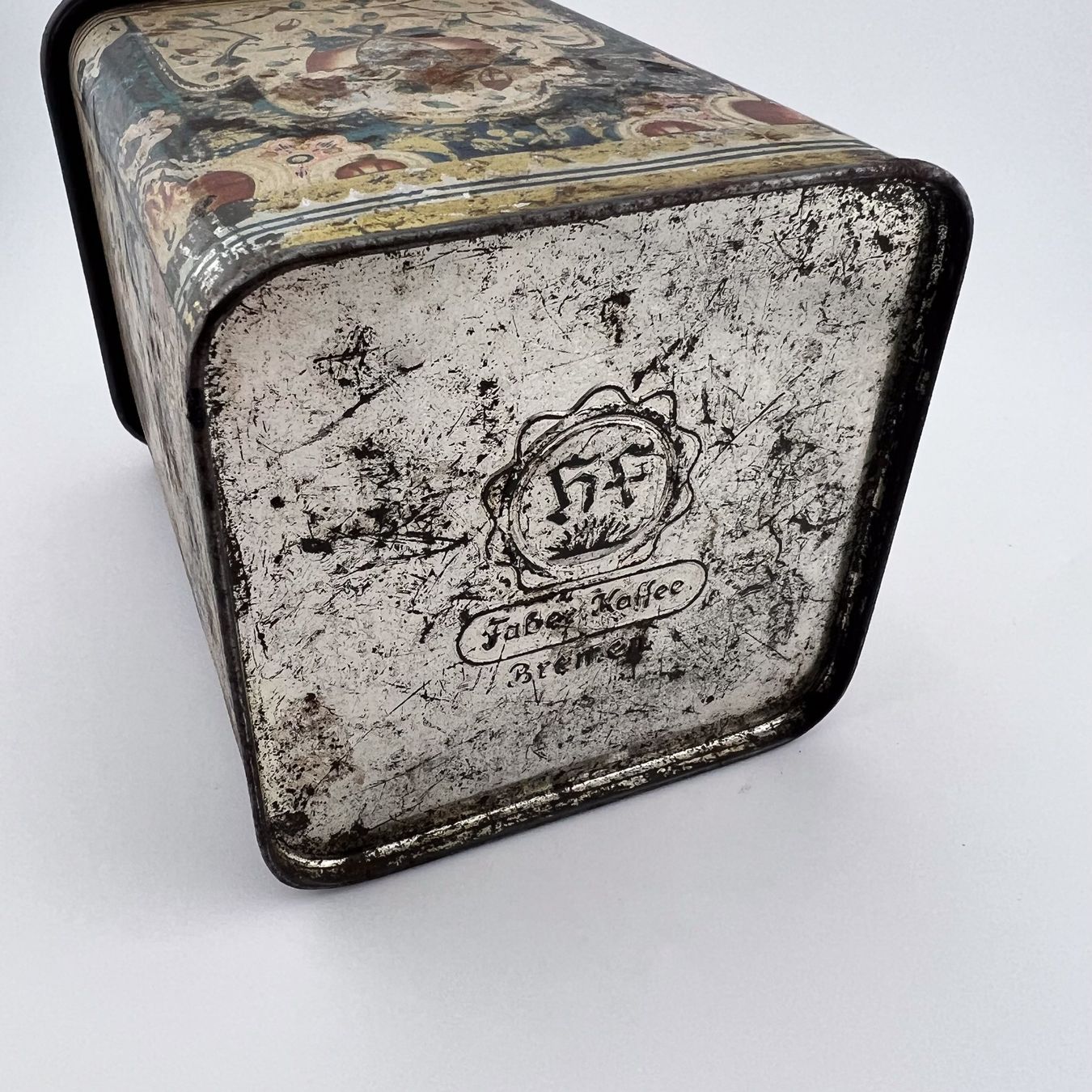 Dosen: Vintage Blechdose Faber Kaffee Bremen Reklame Blech Dose – Gebraucht aus Neuhausen von rraayy 4