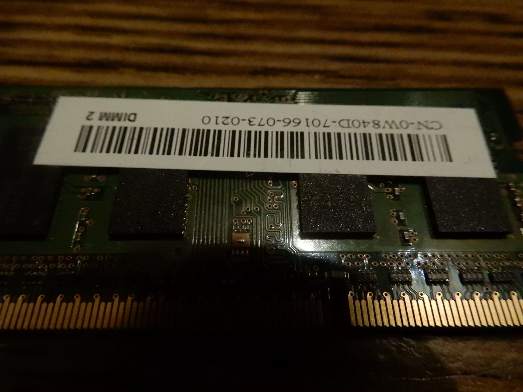 Mémoires / RAM: Samsung 1GB PC3-10600S RAM Modul gebraucht – D'occasion à Worben par MaKo3252 2