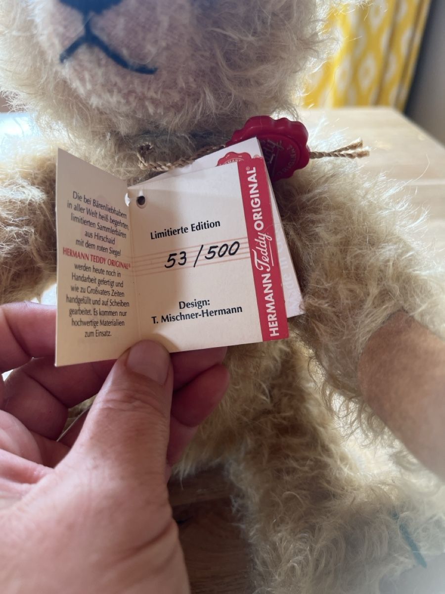 Teddy Hermann Jouets: Teddy Hermann Original Erik – Neuf (Voir description) à hüntwangen par Fiorenzaanna 1