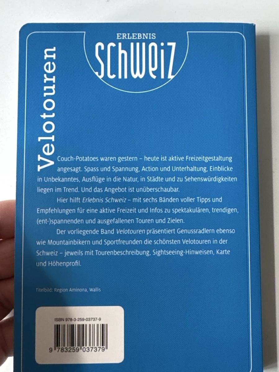 Libri: Velotouren Erlebnis Schweiz – Nuovo (secondo la descrizione) da Schaffhausen venduto da Reporter 1