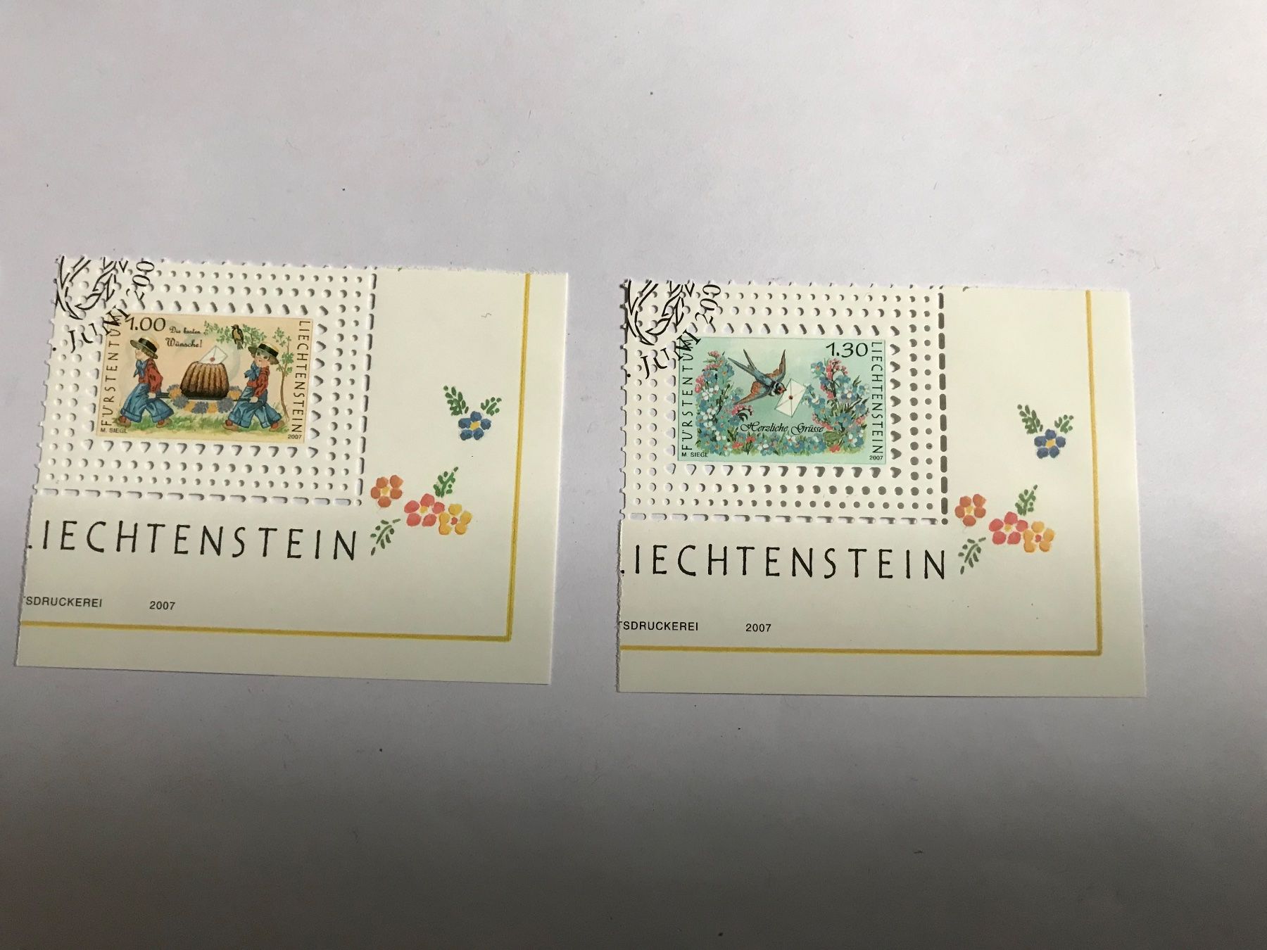 Alle Briefmarken: briefmarken FL 2007, gestempelt – Gebraucht aus liestal von makai05 2