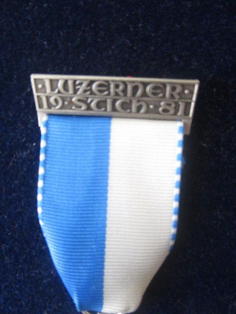 Medaglie: Luzerner Stich 1981 emailliertes Gemeindewappen Hergiswil – Nuovo (secondo la descrizione) da Luzern venduto da Horoskop1 2