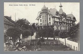1910, HÔTEL GURTEN-KULM, SCHÖNE BELEBTE FOTOKARTE