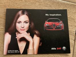 Postkarte / Pressekarte Alfa Romeo