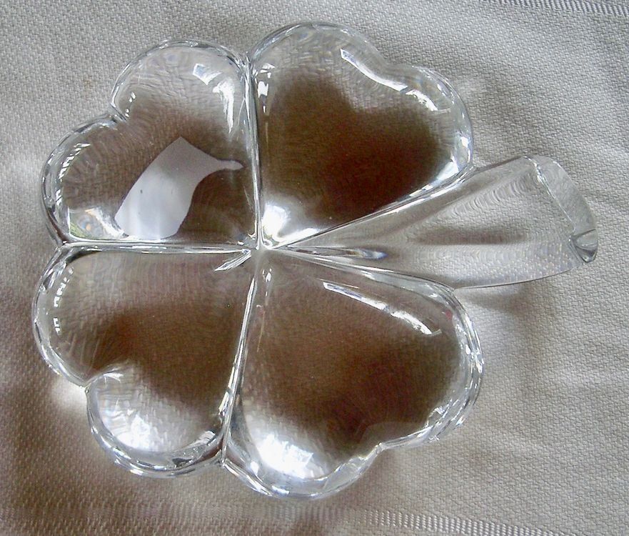 Baccarat Statuette: Baccarat Kleeblatt – Usato da Winkel venduto da gabriele56 4