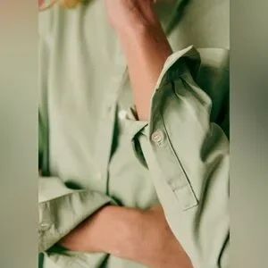Sezane Camicette: Sézane, chemise Max vert pastel, 36 – Nuovo (secondo la descrizione) da Ependes FR venduto da vintage02 1