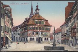 Stein am Rhein  Rathaus  1909