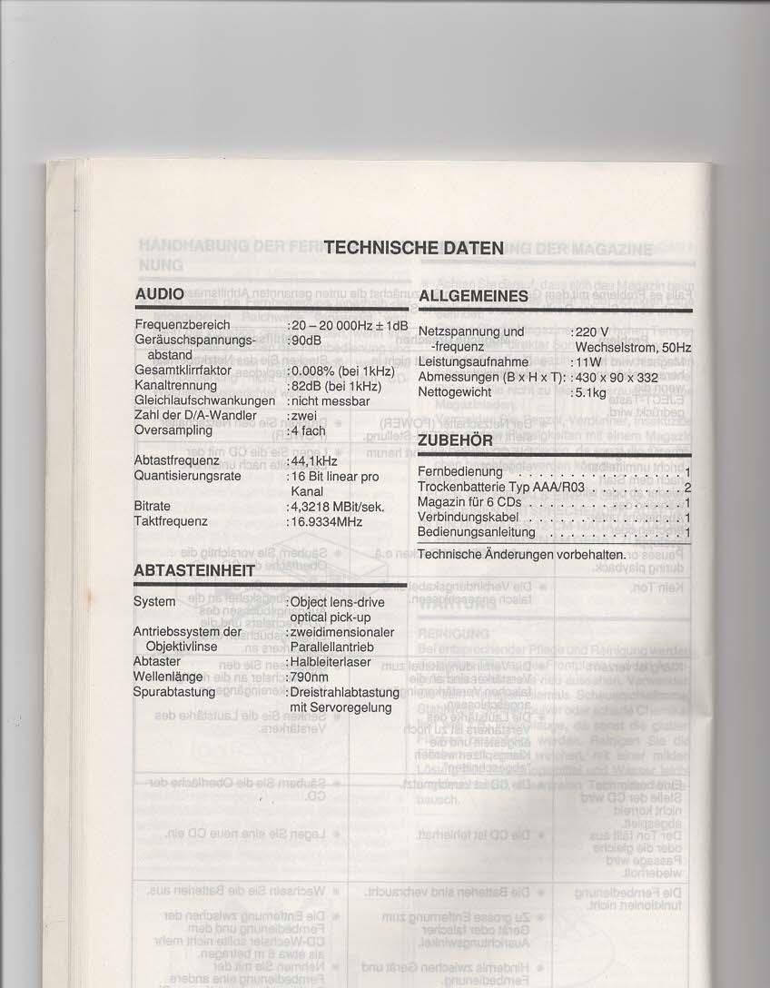Amplificatori: Technics AV-Stereo-Steuerreceiver und Funai CD Wechsler L.Sp – Usato da Worblaufen venduto da auzuerch01 8
