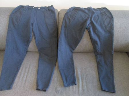 Freizeit-/Jogging-Hose blau Grösse S und M (1951-TJGZ)