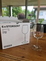 6x Weingläser (32 cl) - Nur 1x für ein Fest benutzt!