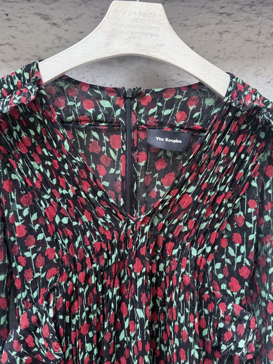 Kooples Robes: Kleid The Kooples Blumenmuster Seide – D'occasion à Siebnen par koschitoschi 1