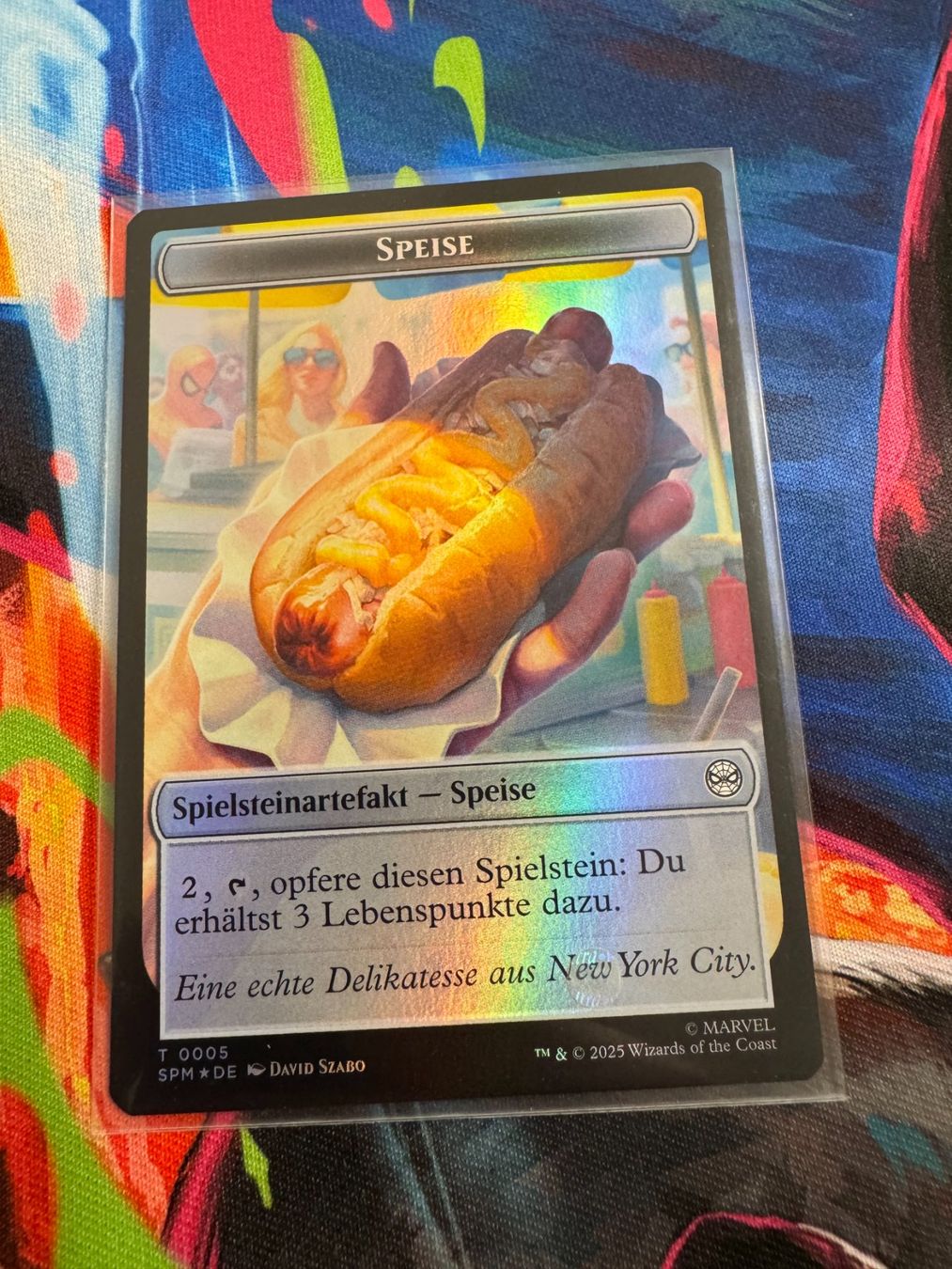 Magic The Gathering Carte collezionabili: Roboter // Speise - Foil - Marvel's Spider-Man - Magic – Nuovo (secondo la descrizione) da Bülach venduto da Pfrenzel 1