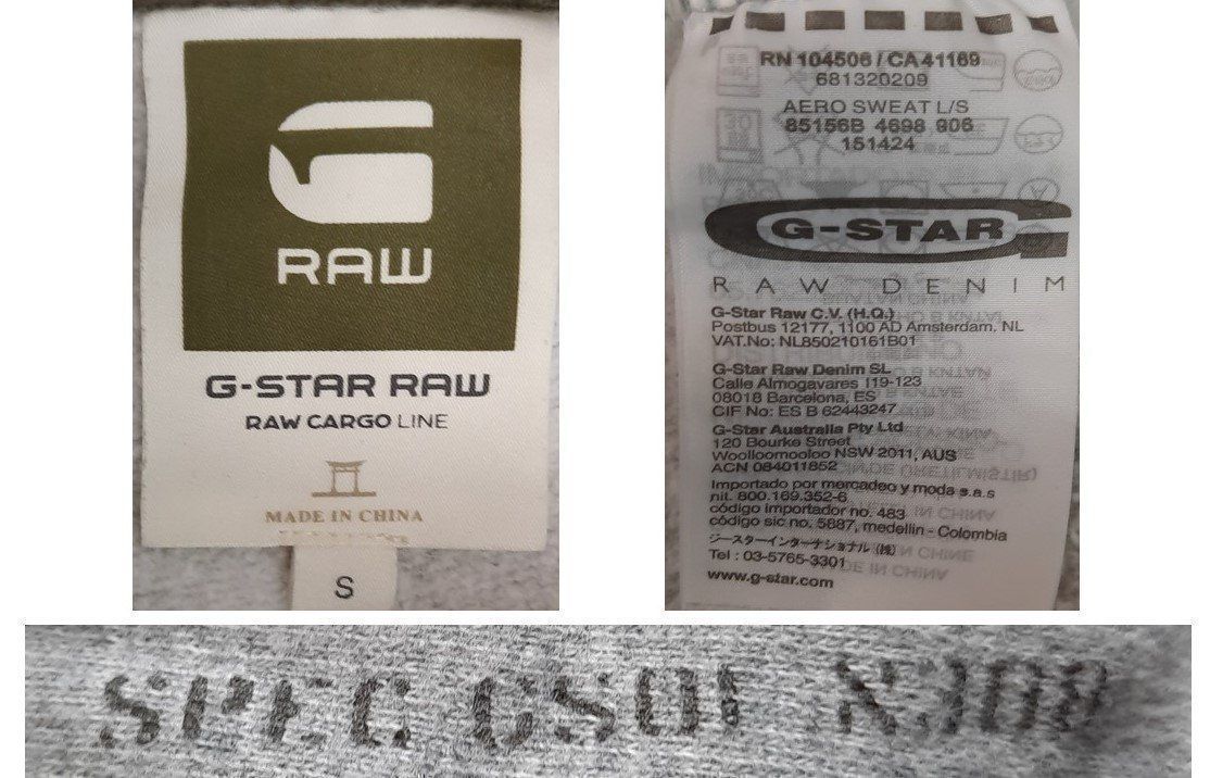 G-Star Maglioni & Felpe: G-STAR RAW GUNNER AERO Herrn Pullover S – Nuovo (secondo la descrizione) da Seuzach venduto da VT-Collections2 8
