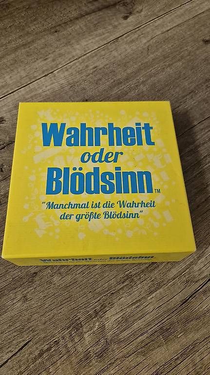 Spiele: Spiel: Wahrheit oder Blödsinn – Gebraucht aus Sevelen von SSinaWWieland 1