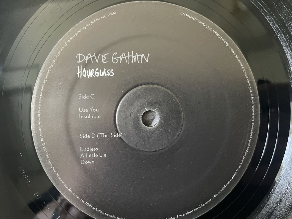 Dischi in vinile: Dave Gahan - Hourglass - Vinyl LP – Usato da Olten venduto da Bluespapst 2