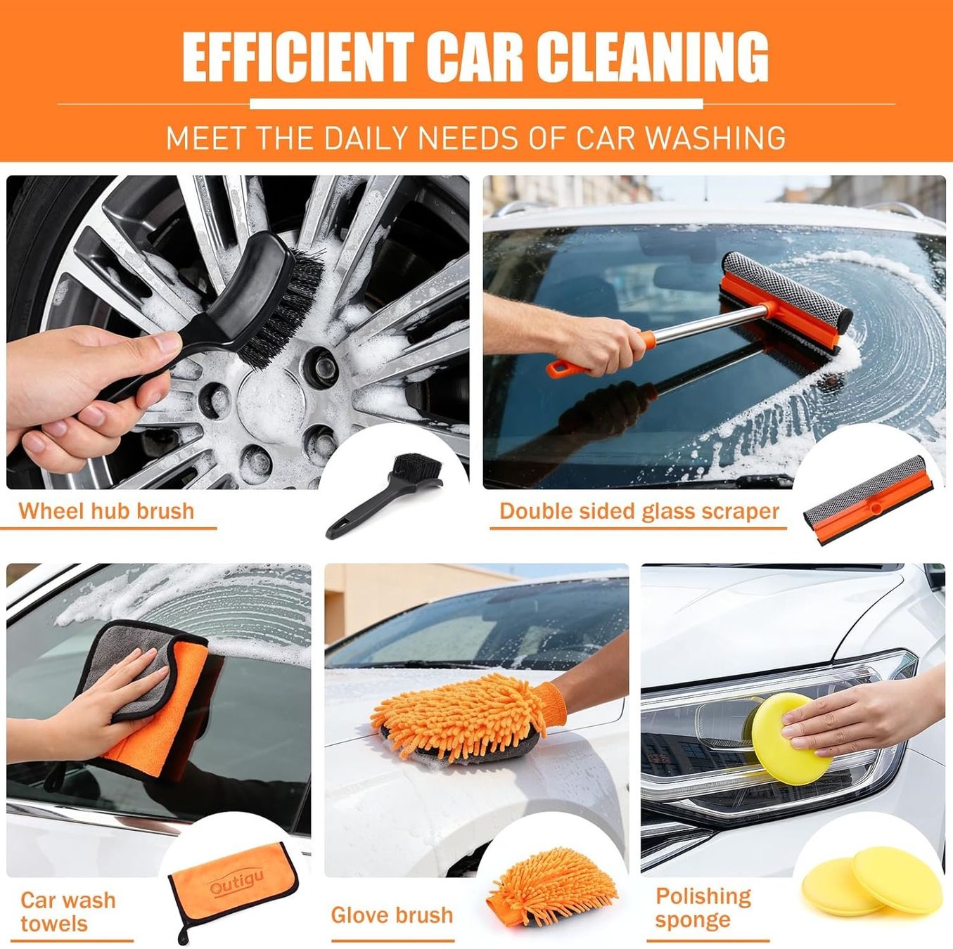 Altri articoli per la cura: Autowaschmopp 157cm Mikrofaser Set 3in1 – Nuovo e nell'imballaggio originale da Suhr venduto da SchnapperCH 5