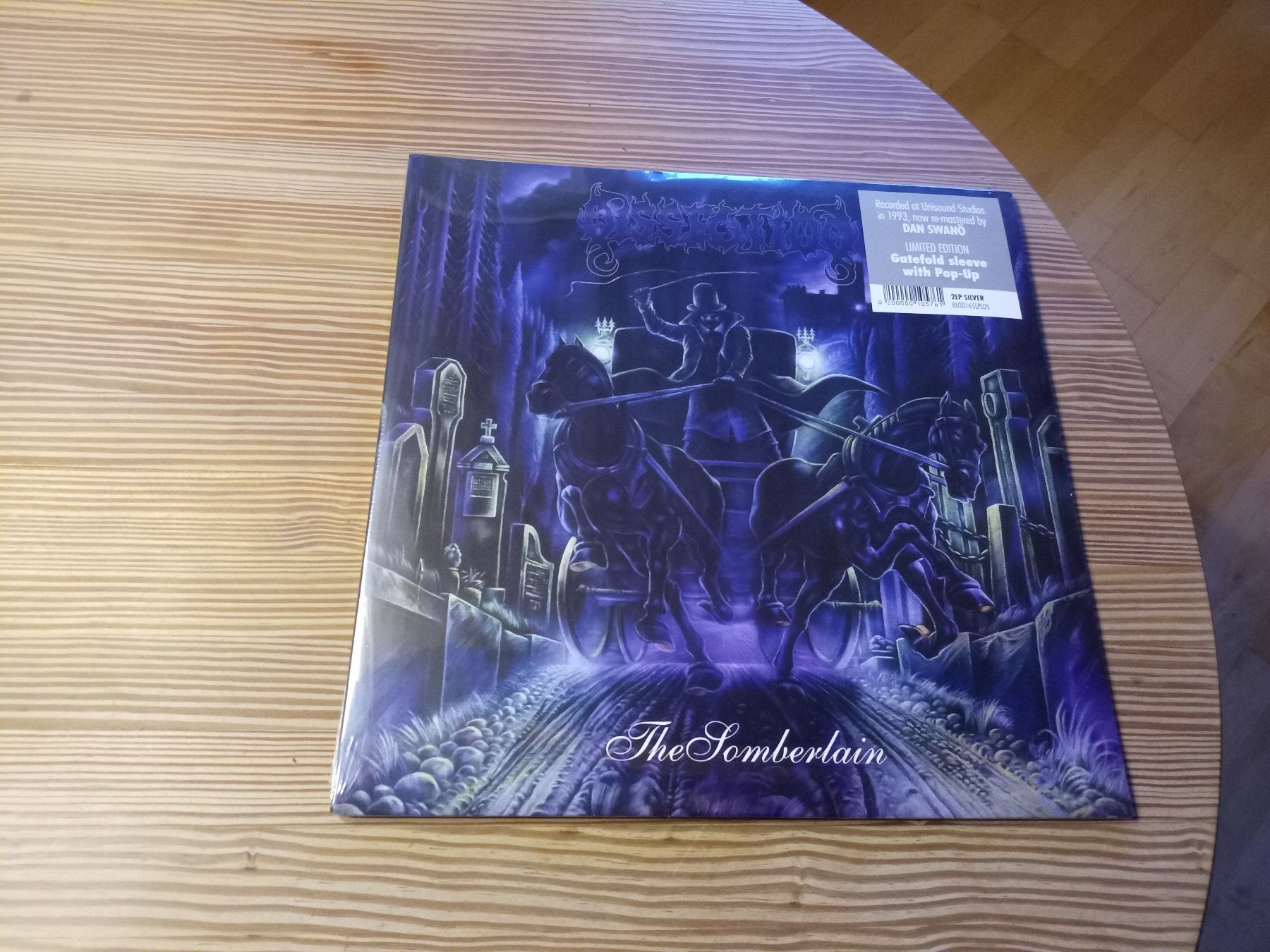 Dischi in vinile: Dissection-The Somberlain 2 x 12'' Silver Vinyl LP Pop-Up – Nuovo e nell'imballaggio originale da Brienz BE venduto da INTERNALFIRE